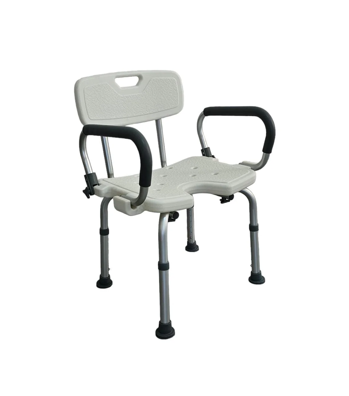 Silla de ducha brazo rebatible